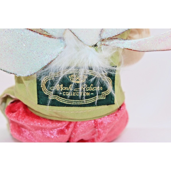 VTG Mark Roberts Victorian Bunny Rabbit Poseable Garden Rake & Wings, Bee - 11" - Picture 7 of 12